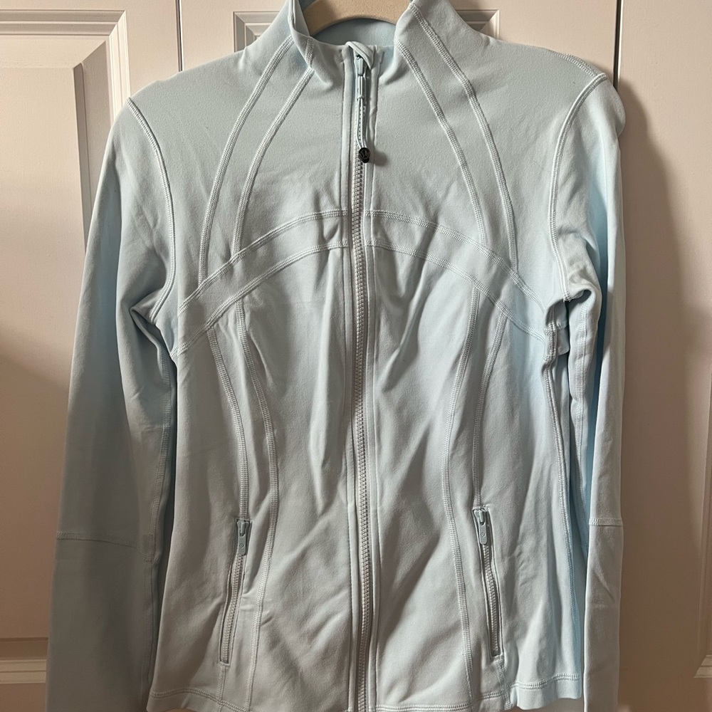 Brand New Lululemon Powder Blue Define Jacket - Size 8